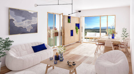 Programme immobilier neuf L’ILOT DES LUMIERES - Ferney-Voltaire à proximité à vélo des Bains des Pâquis (01210) - Référence : 11339