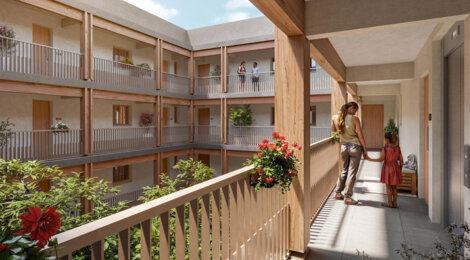 Programme immobilier neuf Neo Patio - Ferney-Voltaire près du tramway (01210) - Référence : 14287