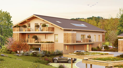 Programme immobilier neuf ALBA - Fillière Saint-Martin-Bellevue logements du 2 au 4 pièces en Haute-Savoie (74570) - Référence : 17730