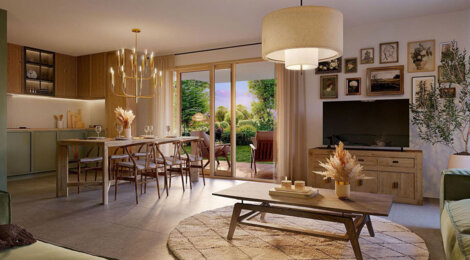 Programme immobilier neuf L'OREE DES PRES - Fillières-Saint-Martin-Bellevue adresse neuve entre lac et montagne (74570) - Référence : 17372