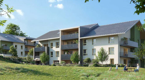 Programme immobilier neuf L'OREE DES PRES - Fillières-Saint-Martin-Bellevue adresse neuve entre lac et montagne (74570) - Référence : 17372
