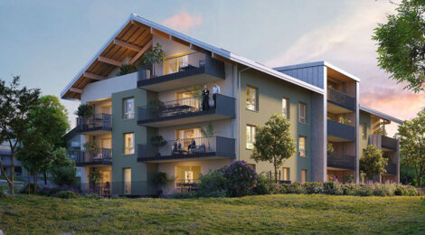 Programme immobilier neuf L'OREE DES PRES - Fillières-Saint-Martin-Bellevue adresse neuve entre lac et montagne (74570) - Référence : 17372