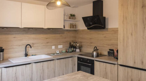 Programme immobilier neuf Les carrés du Poète - Grésy-sur-Isère : logements neufs sécurisés et verdoyants proche des commodités (73460) - Référence : 8424