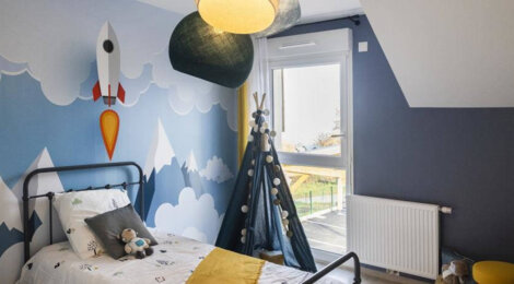Programme immobilier neuf Les carrés du Poète - Grésy-sur-Isère : logements neufs sécurisés et verdoyants proche des commodités (73460) - Référence : 8424
