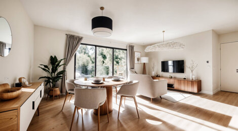 Programme immobilier neuf Les villas Alphonsine - Hauteville-sur-Fier à proximité de la gare d’Annecy (74150) - Référence : 12591