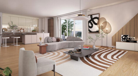 Programme immobilier neuf RIVE GAUCHE 2 - Jassans-Riottier, logements neufs et proximité Villefranche-sur-Saône en périphérie lyonnaise (01480) - Référence : 14293