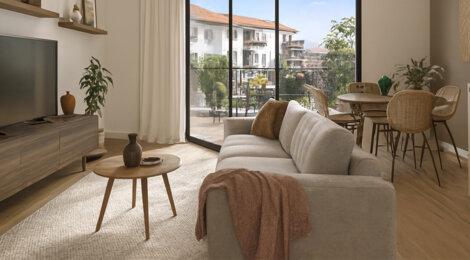 Programme immobilier neuf Le Clos des Amandiers - Jassans-Riottier quartier résidentiel à proximité du centre et bus (01480) - Référence : 14295