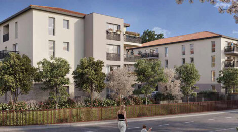 Programme immobilier neuf Le Clos des Amandiers - Jassans-Riottier quartier résidentiel à proximité du centre et bus (01480) - Référence : 14295