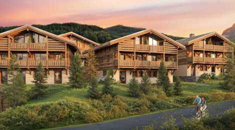 Programme immobilier neuf Chalets ISQUI - La Clusaz chalets de standing au pied des pistes massif des Aravis (74220) - Référence : 17117