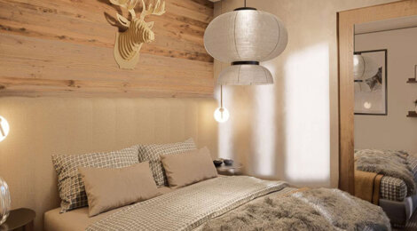 Programme immobilier neuf Chalets ISQUI - La Clusaz chalets de standing au pied des pistes massif des Aravis (74220) - Référence : 17117