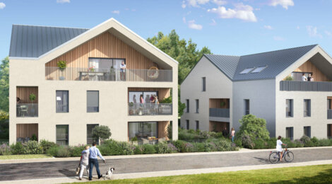 Programme immobilier neuf RESIDENCE LEYA - La Motte-Servolex à deux pas du lac du Bourget (73290) - Référence : 11784