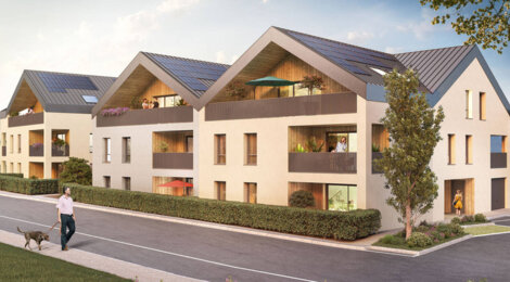 Programme immobilier neuf RESIDENCE LEYA - La Motte-Servolex à deux pas du lac du Bourget (73290) - Référence : 11784