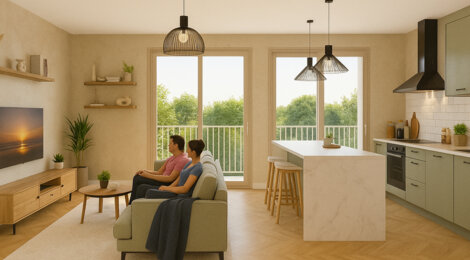 Programme immobilier neuf Pause Jardin - La Motte-Servolex écoquartier des Granges proche lac Bourget (73290) - Référence : 13243