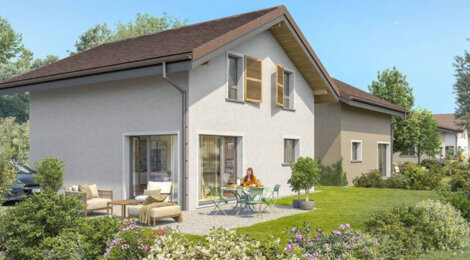 Programme immobilier neuf ESPRIT VILLAGE - La Motte-Servolex maisons familiales en Savoie (73290) - Référence : 17349