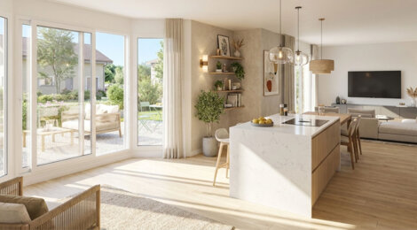 Programme immobilier neuf ESPRIT VILLAGE - La Motte-Servolex maisons familiales en Savoie (73290) - Référence : 17349