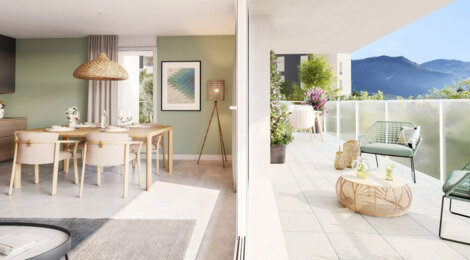 Programme immobilier neuf LINEA PARC - La Ravoire face aux massifs (73490) - Référence : 16114