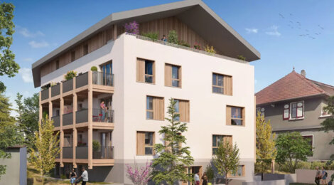 Programme immobilier neuf Connexion - La Roche-sur-Foron accès direct gare SNCF (74800) - Référence : 16137