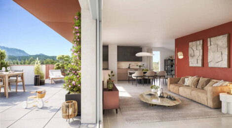 Programme immobilier neuf OREADE - La Roche-sur-Foron au pied du massif des Bornes et proche commodités (74800) - Référence : 16136
