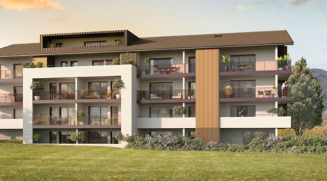 Programme immobilier neuf Liséa - La Roche-sur-Foron cadre nature proche Bassin Genevois (74800) - Référence : 17293