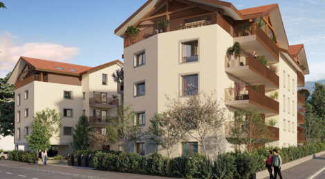 Programme immobilier neuf L'ECRIN DES SOURCES - La Roche-sur-Foron centre à 3 min en voiture de la gare L2 et L3 (74800) - Référence : 17622