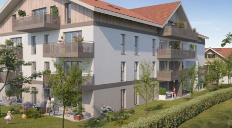 Programme immobilier neuf Anatole - La Roche-sur-Foron entre gare Annecy et Genève (74800) - Référence : 18453