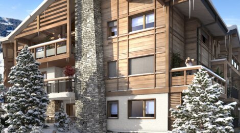 Programme immobilier neuf EDELWEISS - Les Gets : logements neufs lumineux et fonctionnels en station de ski (74260) - Référence : 7336