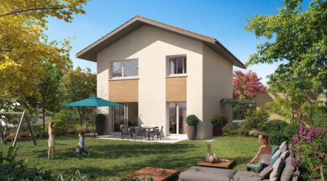 Programme immobilier neuf Villa des Sens - Loisin : logements neufs sécurisés et verdoyants proche des commodités
 (74140) - Référence : 8289