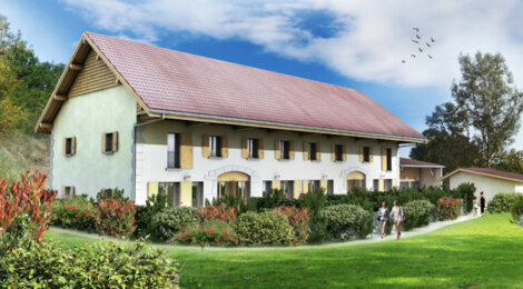 Programme immobilier neuf L'AUTHENTIQUE - Lovagny : Résidence T5 avec cadre naturel et patrimoine historique proche d’Annecy (74330) - Référence : 3797