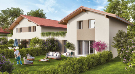 Programme immobilier neuf L'Orée - Lully  à 5 proximité de Bons-en-Chablais en 5 min (74890) - Référence : 16196