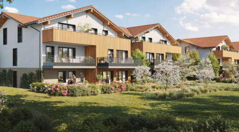 Programme immobilier neuf L'ASSONANCE - Marignier à proximité de la  gare (74970) - Référence : 16223