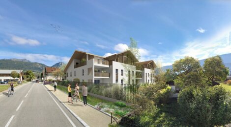 Programme immobilier neuf MOKA - Marignier : logements neufs T2–T5 proche des transports (74970) - Référence : 15920