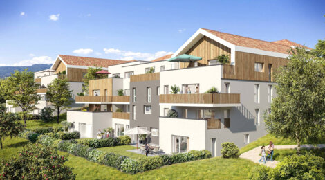 Programme immobilier neuf LA CLÉ DES CHAMPS - Marigny-Saint-Marcel : Résidence T2–T5 avec cadre naturel et confort optimisé proche de Rumilly (74150) - Référence : 4739