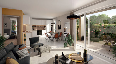 Programme immobilier neuf LE CLOS D'ACHILLE - Massieux à proximité des quais de Saône (01600) - Référence : 8233