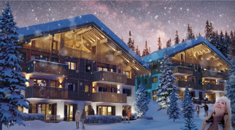 Programme immobilier neuf SILVER LODGES - Megève : Résidence T2–T5 avec architecture alpine et confort sécurisé en plein cœur de la nature (74120) - Référence : 4416