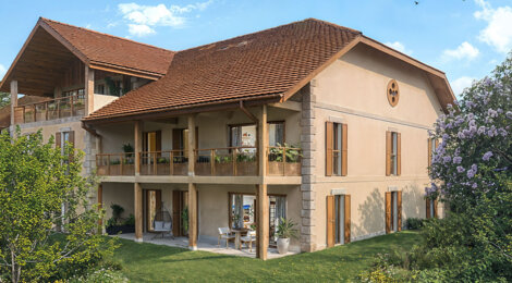 Programme immobilier neuf Le Clos des Hautes Vignes - Menthon-Saint-Bernard proche du lac et d’Annecy (74290) - Référence : 18422