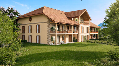 Programme immobilier neuf Le Clos des Hautes Vignes - Menthon-Saint-Bernard proche du lac et d’Annecy (74290) - Référence : 18422