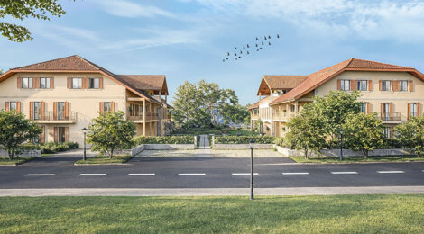Programme immobilier neuf Le Clos des Hautes Vignes - Menthon-Saint-Bernard proche du lac et d’Annecy (74290) - Référence : 18422
