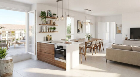 Programme immobilier neuf Résidence Tandem - Meximieux vivre en centre-ville avec gare accessible à pied (01800) - Référence : 14296