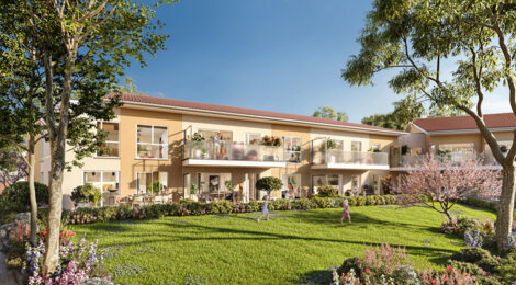 Programme immobilier neuf L'ÉTOILÉ - Mionnay : Résidence studio–T5 avec cadre verdoyant et confort optimisé proche des commodités (01390) - Référence : 6486