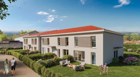 Programme immobilier neuf COTE HENRIETTES - Misérieux centre proche de Lyon en 35 min (01600) - Référence : 13827