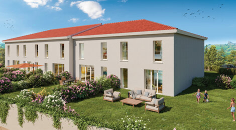 Programme immobilier neuf COTE HENRIETTES - Misérieux centre proche de Lyon en 35 min (01600) - Référence : 13827