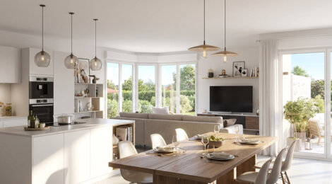 Programme immobilier neuf LE DOMAINE DU SALEVE - Monnetier-Mornex maisons neuves au pied du Salève (74560) - Référence : 13903