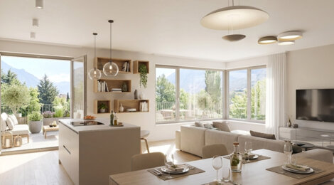 Programme immobilier neuf SURYA - Montmélian avec vues montagnes et logements lumineux (73800) - Référence : 17139