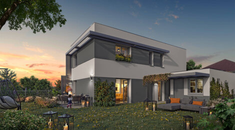 Programme immobilier neuf Les jardins des Prés Nouveaux - Mouxy : Résidence T2–T5 avec cadre montagnard et confort optimisé proche des commodités (73100) - Référence : 6597