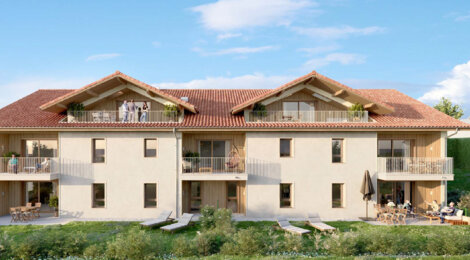 Programme immobilier neuf CANDELA - Neydens à 7 min de la frontière suisse (74160) - Référence : 18406