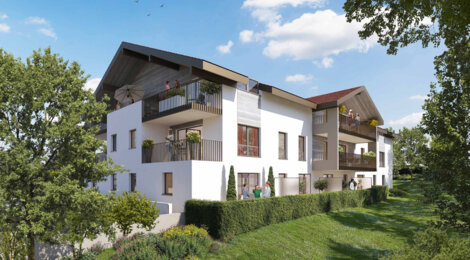 Programme immobilier neuf Le Chêne d'Or - Neydens proche de la Suisse (74160) - Référence : 16148
