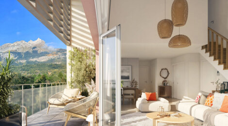 Programme immobilier neuf 685 MARLIOZ - Passy près  de la station Plaine-Joux (74190) - Référence : 11289