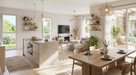 Programme immobilier neuf HARMONY - Pérouges duplex neufs entre nature et proximité de Lyon (01800) - Référence : 14117