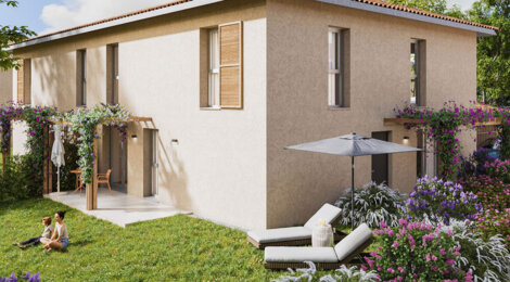Programme immobilier neuf HARMONY - Pérouges duplex neufs entre nature et proximité de Lyon (01800) - Référence : 14117