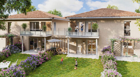 Programme immobilier neuf HARMONY - Pérouges duplex neufs entre nature et proximité de Lyon (01800) - Référence : 14117